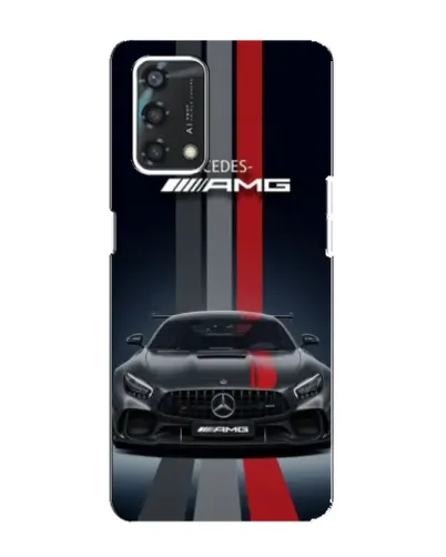 Чехол для OPPO A95 с картинкой «Mercedes — белый карбон» Чехол для OPPO A95 с картинкой «Mercedes — белый карбон»