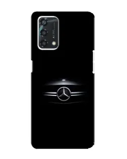Чехол для OPPO A95 с картинкой «Mercedes — абстрактные линии» Чехол для OPPO A95 с картинкой «Mercedes — абстрактные линии»