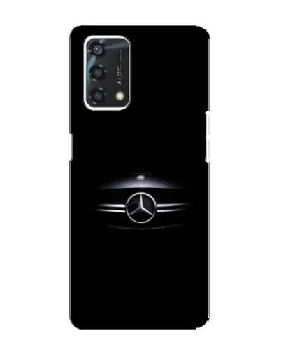 Чехол для OPPO A95 с картинкой «Mercedes — абстрактные линии» Чехол для OPPO A95 с картинкой «Mercedes — абстрактные линии»