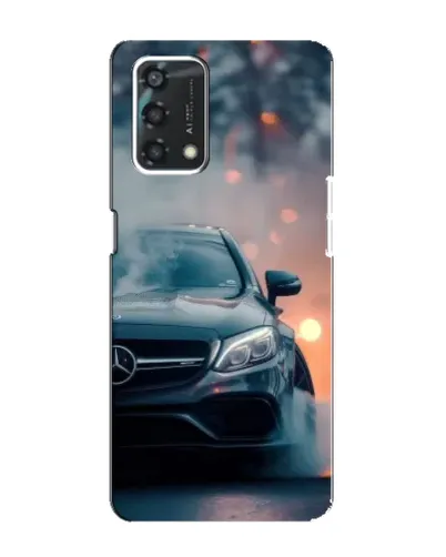 Чехол для OPPO A95 с картинкой «Mercedes — ночной город» Чехол для OPPO A95 с картинкой «Mercedes — ночной город»