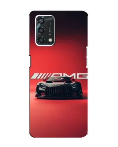 Чехол для OPPO A95 с картинкой «Mercedes AMG — красная линия» Чехол для OPPO A95 с картинкой «Mercedes AMG — красная линия»