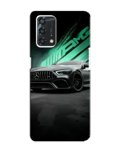 Чехол для OPPO A95 с картинкой «Темный Mercedes AMG» Чехол для OPPO A95 с картинкой «Темный Mercedes AMG»