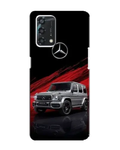 Чехол для OPPO A95 с картинкой «Mercedes G-Class красный» Чехол для OPPO A95 с картинкой «Mercedes G-Class красный»