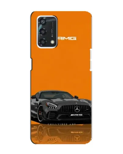 Чехол для OPPO A95 с картинкой «Оранжевый Mercedes AMG» Чехол для OPPO A95 с картинкой «Оранжевый Mercedes AMG»