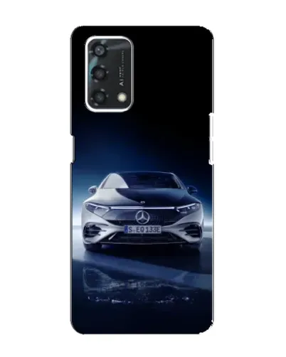Чехол для OPPO A95 с картинкой «Ночной Mercedes EQ» Чехол для OPPO A95 с картинкой «Ночной Mercedes EQ»