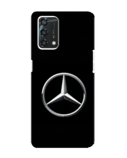 Чехол для OPPO A95 с картинкой «Mercedes классический лого»