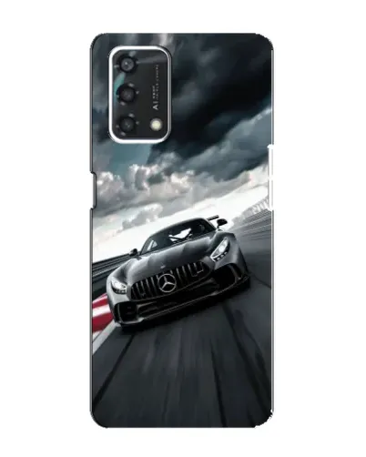 Чехол для OPPO A95 с картинкой «Гоночный Mercedes AMG» Чехол для OPPO A95 с картинкой «Гоночный Mercedes AMG»