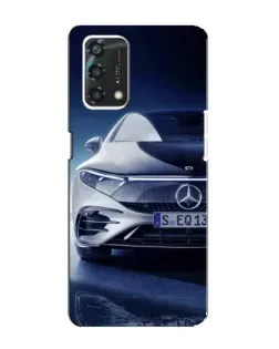Чехол для OPPO A95 с картинкой «Mercedes EQ — будущее»