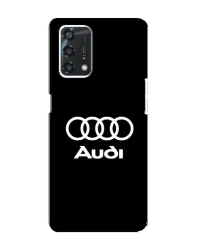 Чехол для OPPO A95 с картинкой «Классическое лого Audi»