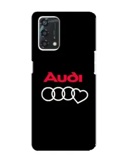 Чехол для OPPO A95 с картинкой «Логотип Audi Heart» Чехол для OPPO A95 с картинкой «Логотип Audi Heart»