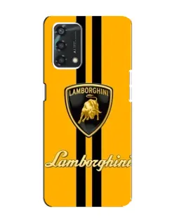 Чехол для OPPO A95 с картинкой «Lamborghini Stripe желтый» Чехол для OPPO A95 с картинкой «Lamborghini Stripe желтый»