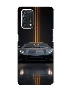 Чехол для OPPO A95 с картинкой «Lamborghini золотые линии» Чехол для OPPO A95 с картинкой «Lamborghini золотые линии»