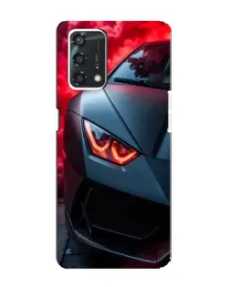 Чехол для OPPO A95 с картинкой «Lamborghini красное сияние» Чехол для OPPO A95 с картинкой «Lamborghini красное сияние»