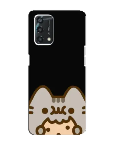 Чохол для OPPO A95 з картинкою «Пушин на чорному»