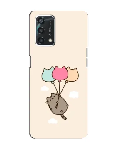 Чохол для OPPO A95 з картинкою «Пушин на кульках»