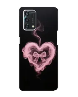 Чехол для OPPO A95 с картинкой «Дымчатое сердце»