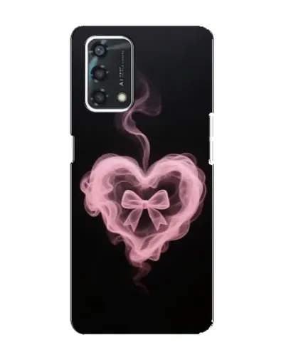 Чехол для OPPO A95 с картинкой «Дымчатое сердце» Чехол для OPPO A95 с картинкой «Дымчатое сердце»