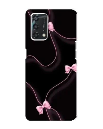 Чехол для OPPO A95 с картинкой «Розовые ленты» Чехол для OPPO A95 с картинкой «Розовые ленты»