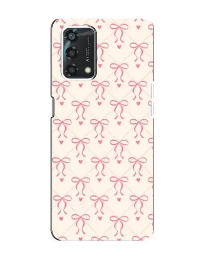 Чехол для OPPO A95 с картинкой «Розовые бантики Coquette» Чехол для OPPO A95 с картинкой «Розовые бантики Coquette»