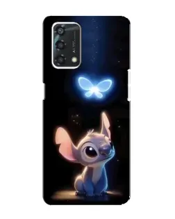 Чехол для OPPO A95 с картинкой «Сияющий Стич» Чехол для OPPO A95 с картинкой «Сияющий Стич»