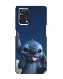 Чехол для OPPO A95 с картинкой «Стич в облаках» Чехол для OPPO A95 с картинкой «Стич в облаках»
