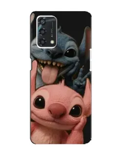 Чехол для OPPO A95 с картинкой «Стич и Ангел» Чехол для OPPO A95 с картинкой «Стич и Ангел»
