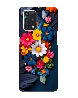 Чохол для OPPO A95 з картинкою «Квіткова феєрія»