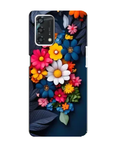 Чохол для OPPO A95 з картинкою «Квіткова феєрія»