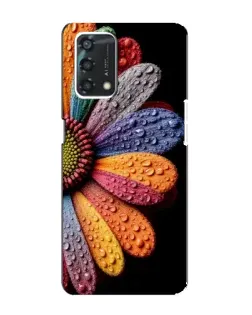 Чохол для OPPO A95 з картинкою «Райдужна квітка»