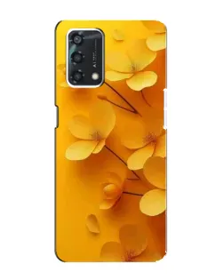 Чохол для OPPO A95 з картинкою «Золоті пелюстки»