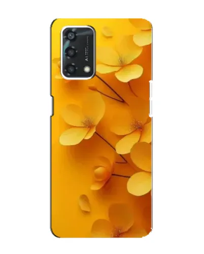Чохол для OPPO A95 з картинкою «Золоті пелюстки»