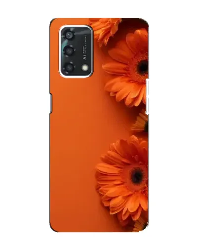 Чохол для OPPO A95 з картинкою «Помаранчеві гербери»