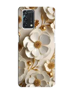 Чохол для OPPO A95 з картинкою «Білі паперові квіти»