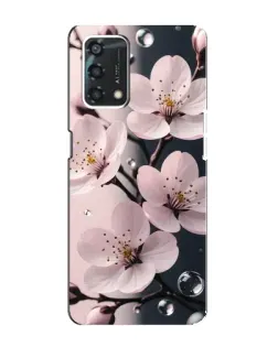 Чохол для OPPO A95 з картинкою «Ніжня сакура та краплі»