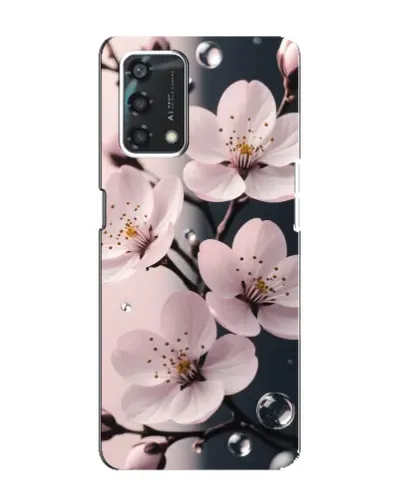 Чохол для OPPO A95 з картинкою «Ніжня сакура та краплі» Чохол для OPPO A95 з картинкою «Ніжня сакура та краплі»
