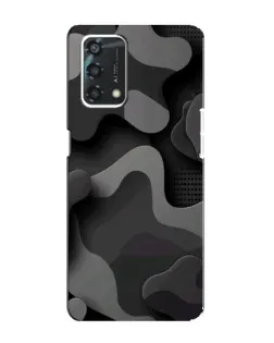 Чохол для OPPO A95 з картинкою «Темний абстрактний камуфляж» Чохол для OPPO A95 з картинкою «Темний абстрактний камуфляж»