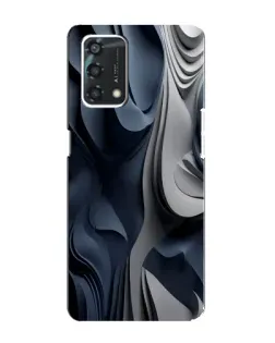 Чохол для OPPO A95 з картинкою «Об'ємні сині складки» Чохол для OPPO A95 з картинкою «Об'ємні сині складки»