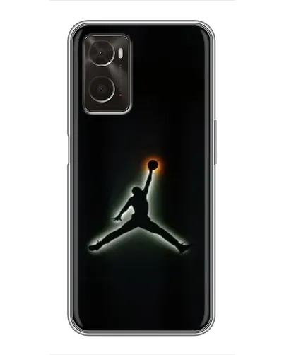 Чехол для OPPO A96 с картинкой «Jordan Gradient Logo» Чехол для OPPO A96 с картинкой «Jordan Gradient Logo»