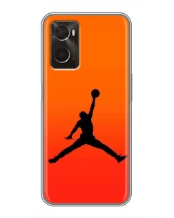 Чехол для OPPO A96 с картинкой «Jordan Sunset»