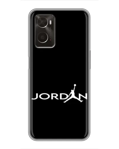 Чехол для OPPO A96 с картинкой «Jordan White Logo» Чехол для OPPO A96 с картинкой «Jordan White Logo»