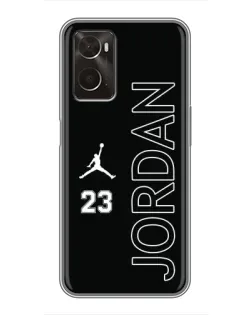 Чехол для OPPO A96 с картинкой «Jordan Vertical»
