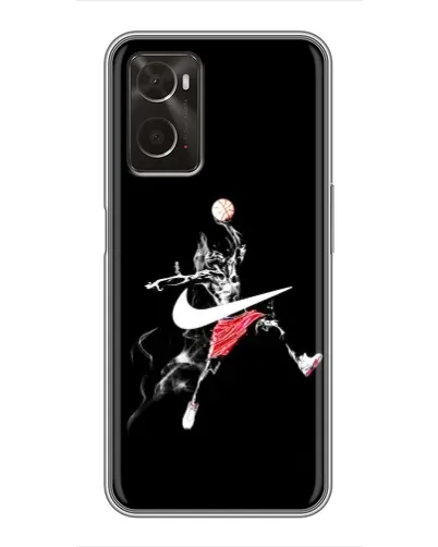 Чехол для OPPO A96 с картинкой «Jordan Jumpman» Чехол для OPPO A96 с картинкой «Jordan Jumpman»