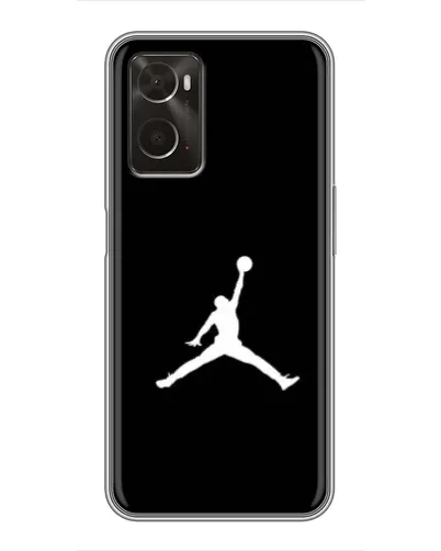 Чехол для OPPO A96 с картинкой «Jordan Silhouette» Чехол для OPPO A96 с картинкой «Jordan Silhouette»