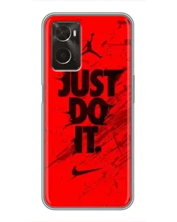 Чехол для OPPO A96 с картинкой «Nike Just Do It»