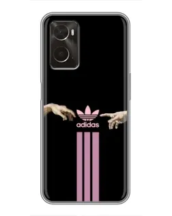Чохол для OPPO A96 з картинкою «Adidas Hands»
