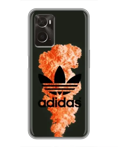 Чохол для OPPO A96 з картинкою «Помаранчевий дим Adidas» Чохол для OPPO A96 з картинкою «Помаранчевий дим Adidas»