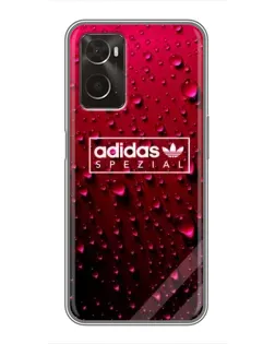 Чохол для OPPO A96 з картинкою «Adidas Gold Marble»