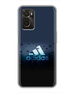 Чохол для OPPO A96 з картинкою «Adidas Water Drops»
