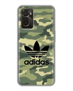 Чохол для OPPO A96 з картинкою «Мілітарі стиль Adidas»