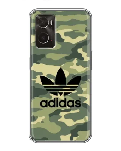 Чохол для OPPO A96 з картинкою «Мілітарі стиль Adidas» Чохол для OPPO A96 з картинкою «Мілітарі стиль Adidas»
